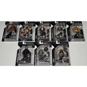 Hasbro Star Wars The Black Series 6" Action Figure Bundle (8 Action Figures)